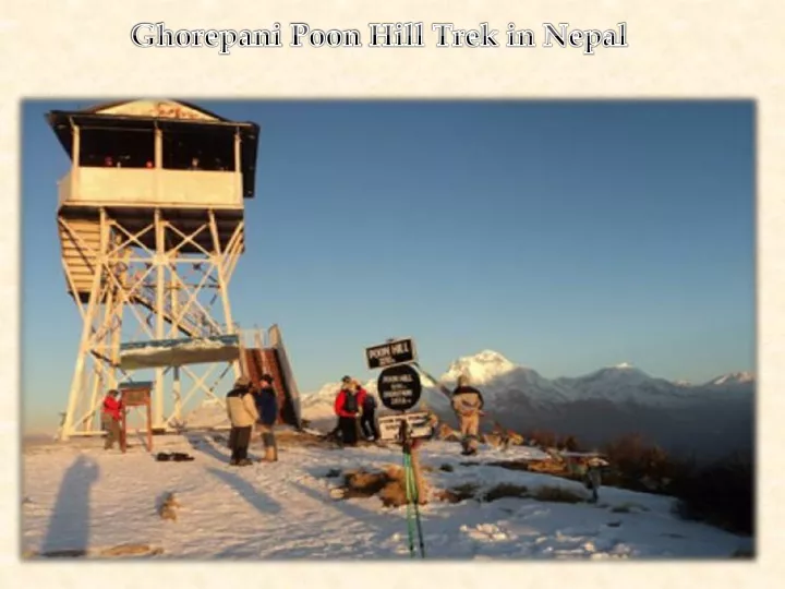 ghorepani poon hill trek in nepal