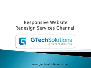 Website Redesigning Services Chennai | Responsive Website Redesign Company Chennai