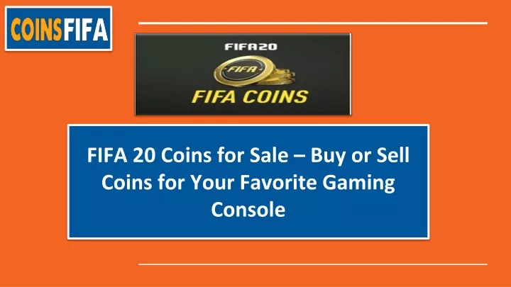 fifa 20 coins for sale buy or sell coins for your