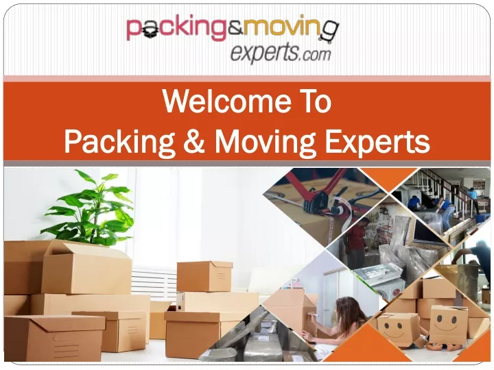 welcome to packing moving experts