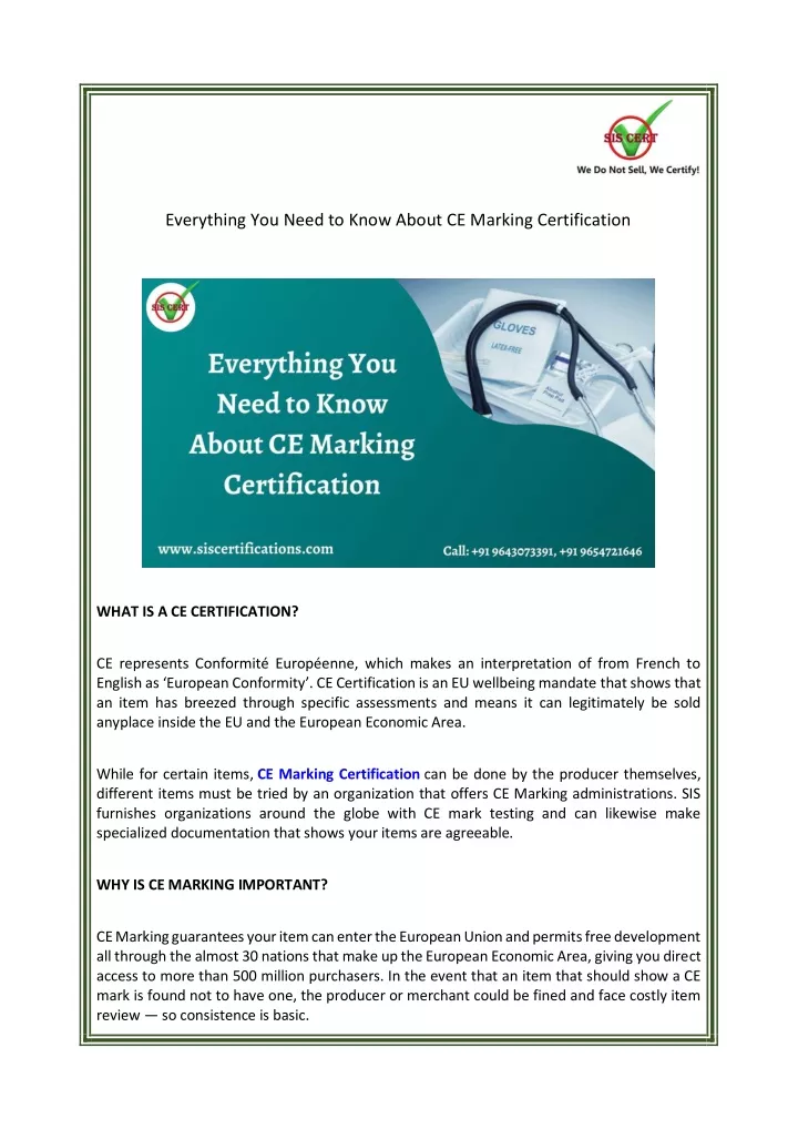everything you need to know about ce marking