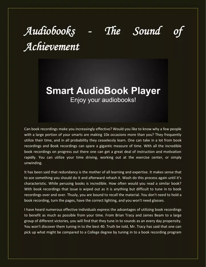 audiobooks audiobooks the sound of the sound
