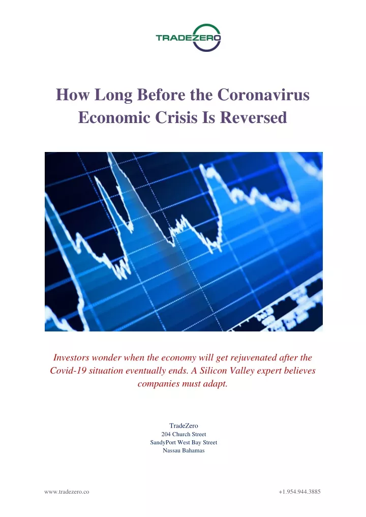 how long before the coronavirus economic crisis