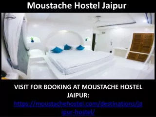 Best Backpacker and Youth Hostel in Jaipur | Budget Accommodation Jaipur - Moustache Hostel Jaipur