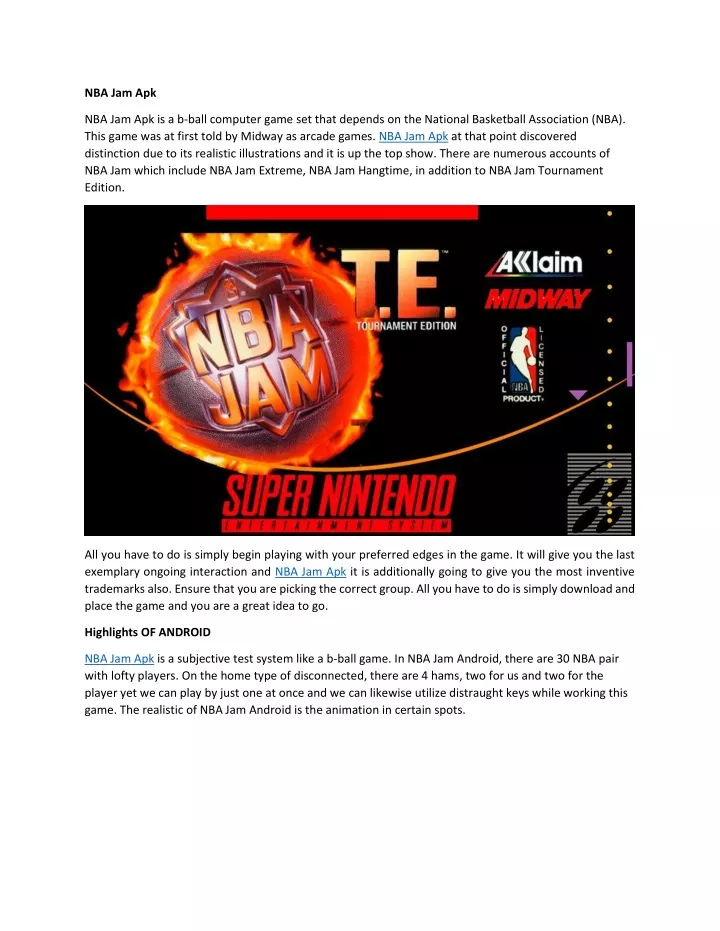 nba jam apk