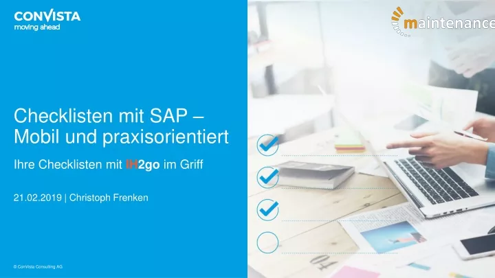 checklisten mit sap mobil und praxisorientiert