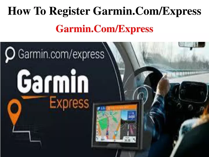 how to register garmin com express