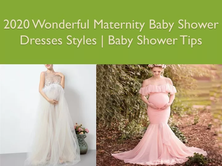 2020 wonderful maternity baby shower dresses styles baby shower tips