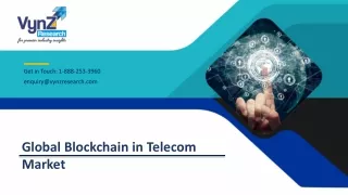 global blockchain in telecom market