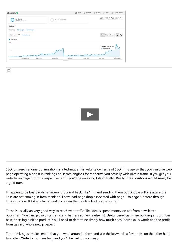 seo or search engine optimization is a technique