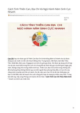 c ch t nh thi n can a chi v ng h nh n m sinh
