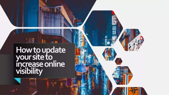 how to update your site to increase online visibility
