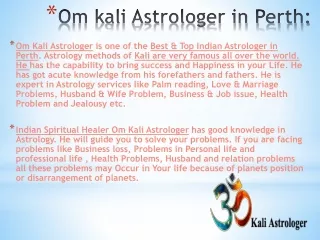 Om Kali Astrologer - Vedic astrologer in Perth: