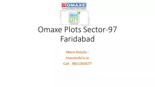 Omaxe City Faridabad