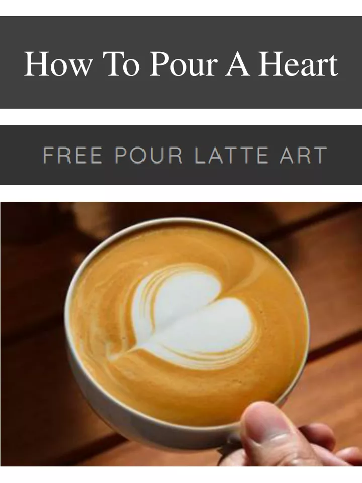 how to pour a heart