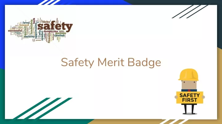 safety merit badge