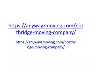 https anywayzmoving com northridge moving company