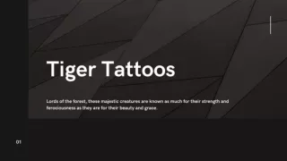 Tiger Tattoos Meanigns