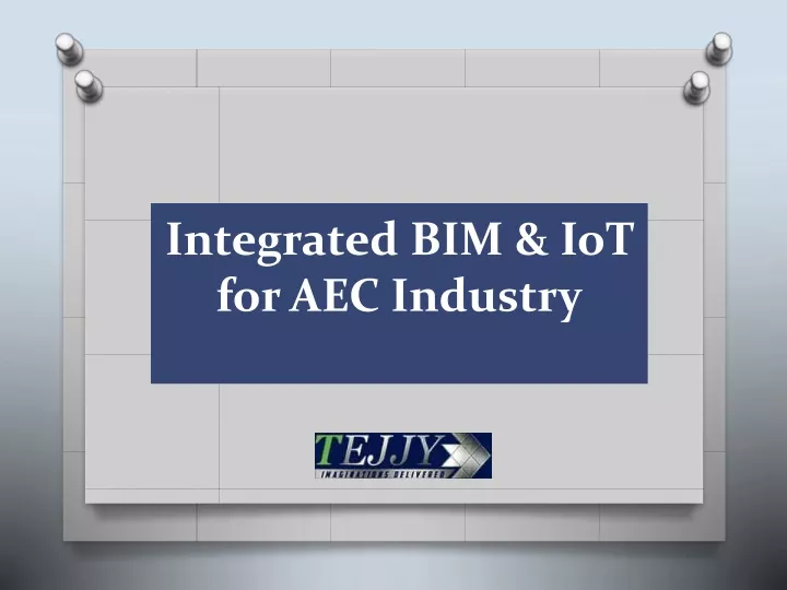 integrated bim iot for aec industry