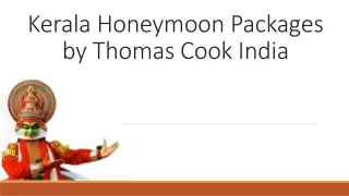 Kerala Honeymoon Packages - Thomas Cook India