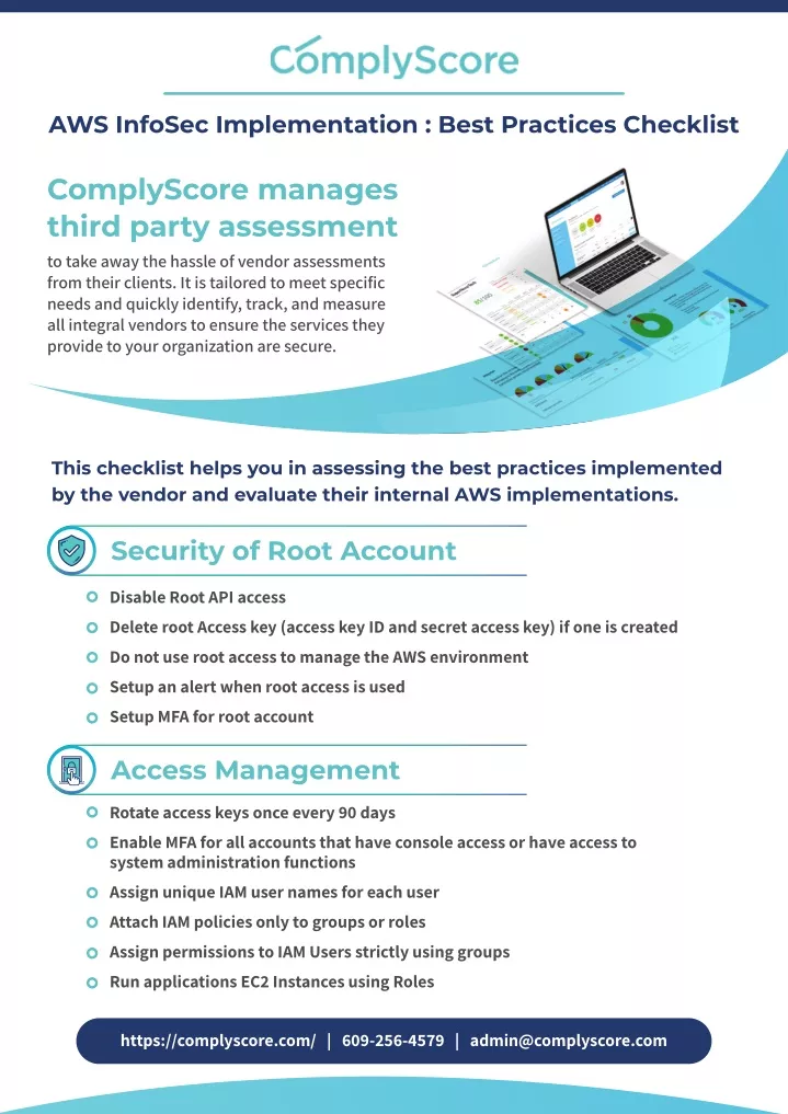 aws infosec implementation best practices