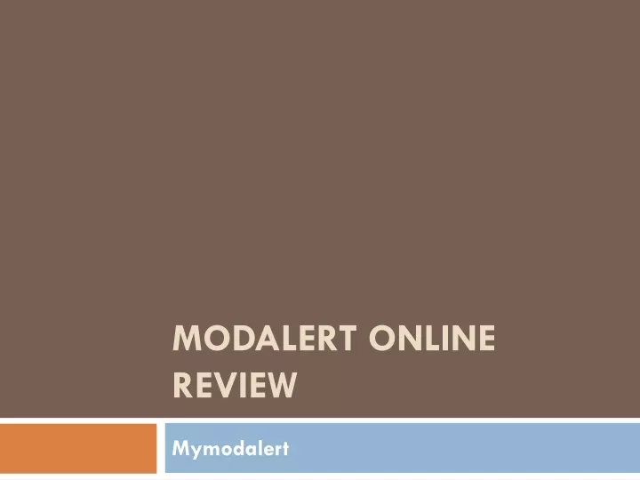 modalert online review