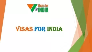 Apply for Indian Visa Online | Visas for India