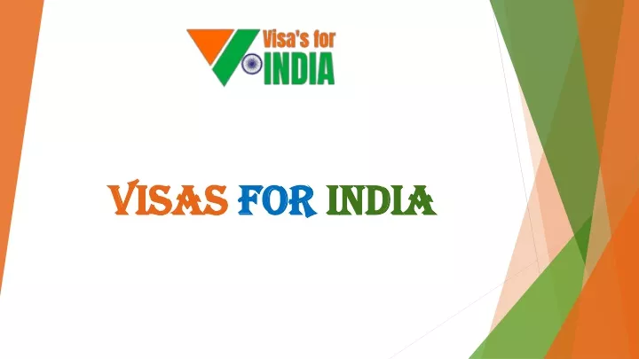 visas for india