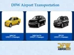 DFW Airport Transportation - slide 1
