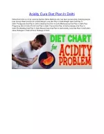 Acidity Cure Diet Plan In Delhi - slide 1