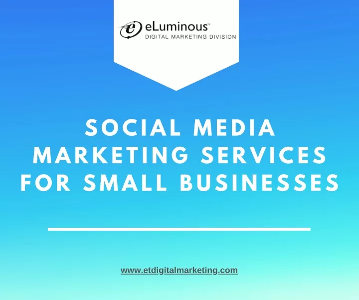 social media marketing services for small