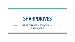 Sharpdrives - Here Comes the “L” Board: Make Way For Them and Help Them Learn