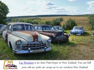 car wreckers is an auto parts buyer