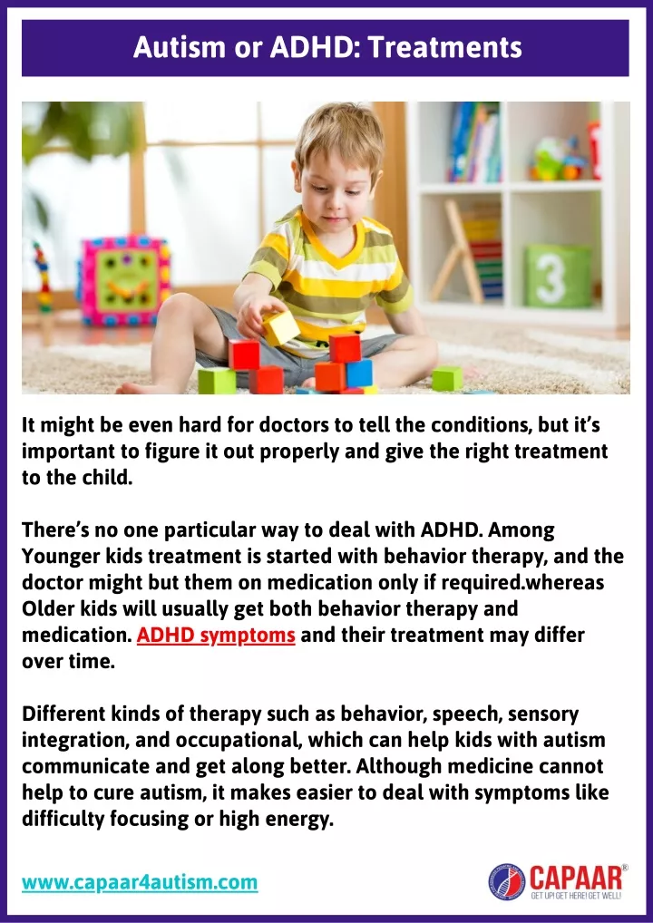 autism or adhd treatments