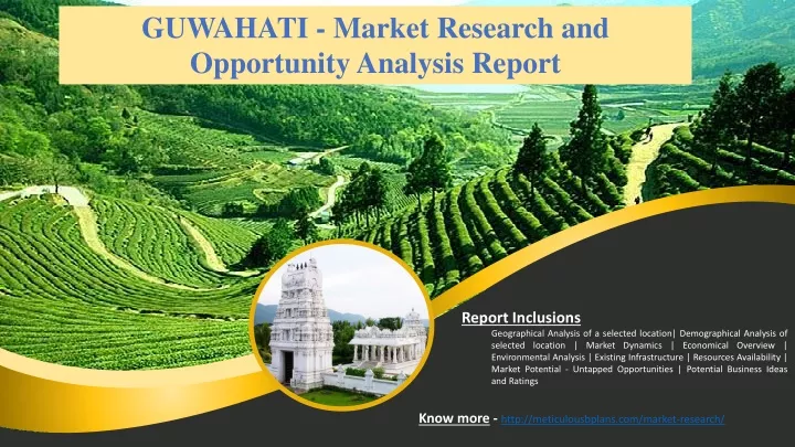 guwahati market research and opportunity analysis