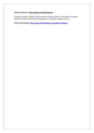 webinar software online webinar hosting software