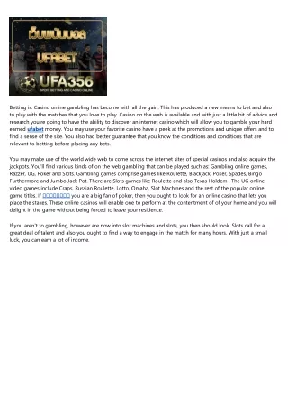 betting is casino online gambling has become with