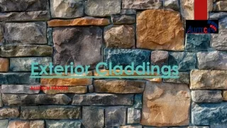 exterior claddings