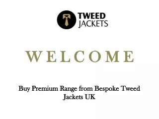 Buy Premium Range from Bespoke Tweed Jackets UK