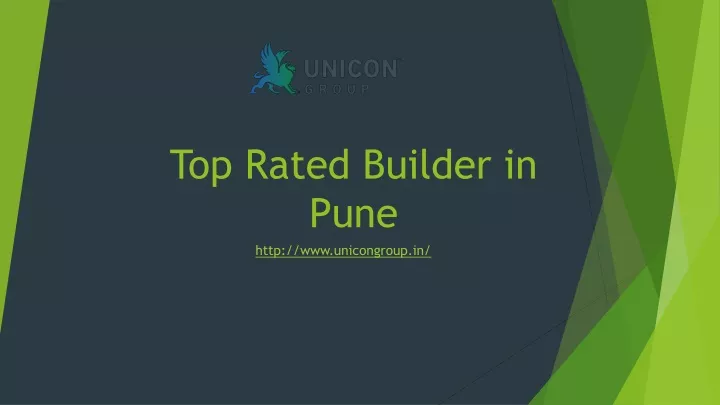 top rated builder in pune http www unicongroup in