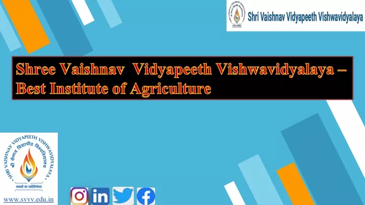 shree vaishnav vidyapeeth vishwavidyalaya best