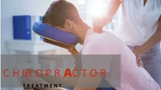 Treatment Offered By Chiropractor