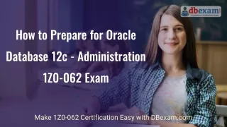 how to prepare for oracle database