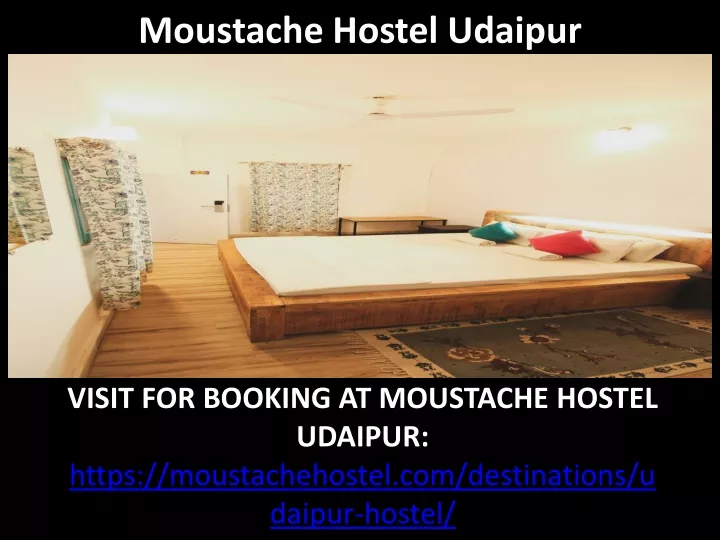 moustache hostel udaipur