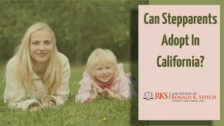 can stepparents adopt in california
