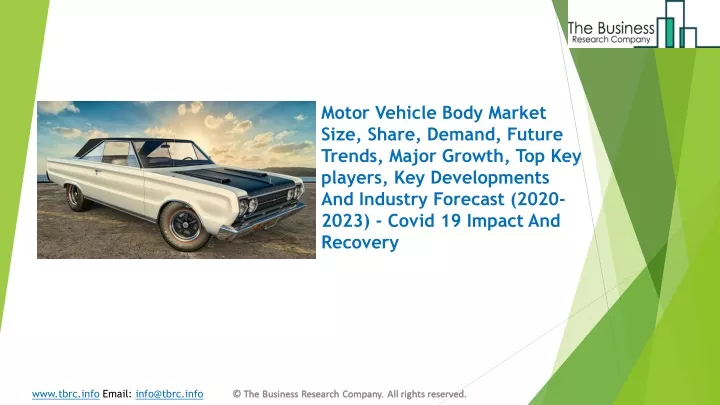 motor vehicle body market size share demand