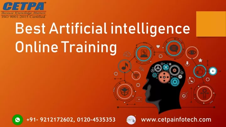 best artificial intelligence online training