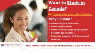 Want to Study in Canada?