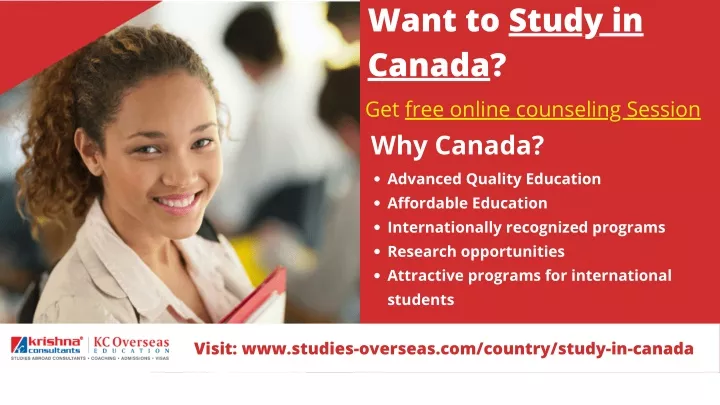 want to study in canada get free online