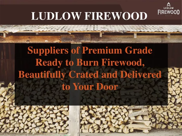 ludlow firewood